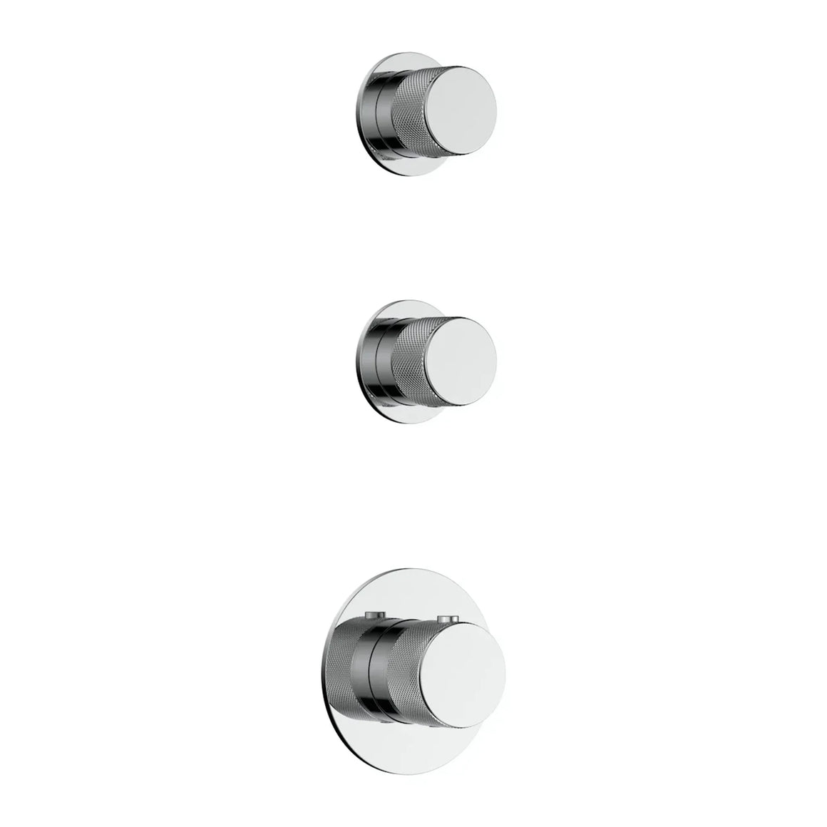 DutchLine Grip 3-Weg Thermostische Douchekraan – Chroom