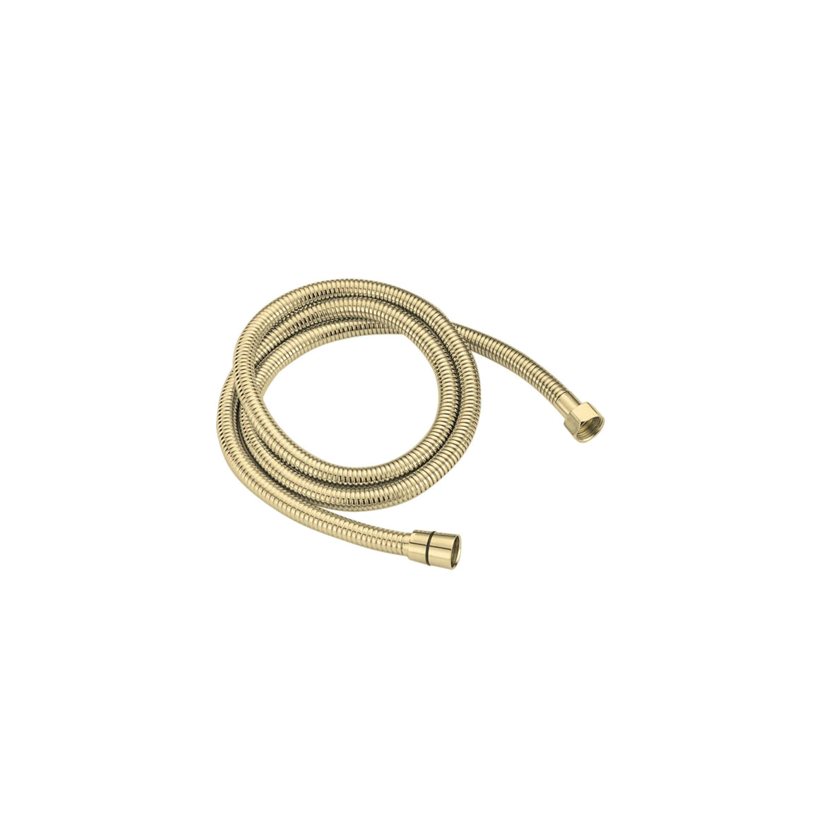 DutchLine RVS Doucheslang 1.5m - Extra Sterk - Anti-Twist – Geborsteld Messing Goud
