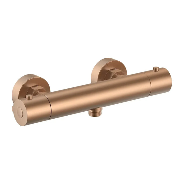 DutchLine Thermostatische Douchekraan Geborsteld Brons