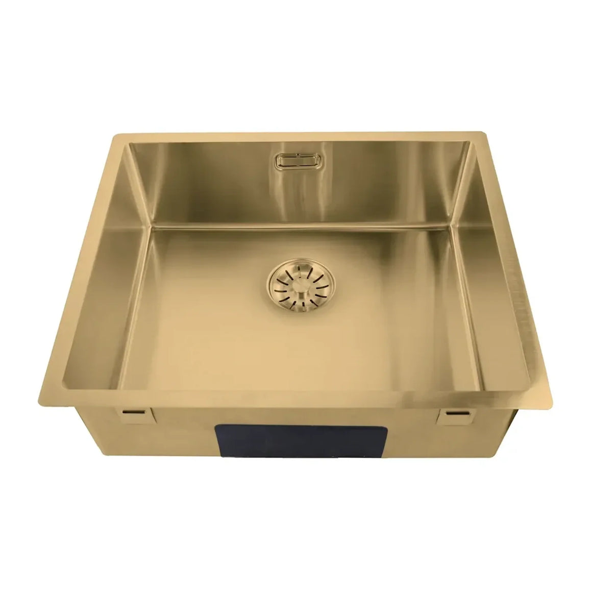 DutchLine Spoelbak 500x400x180 – Geborsteld Messing Goud
