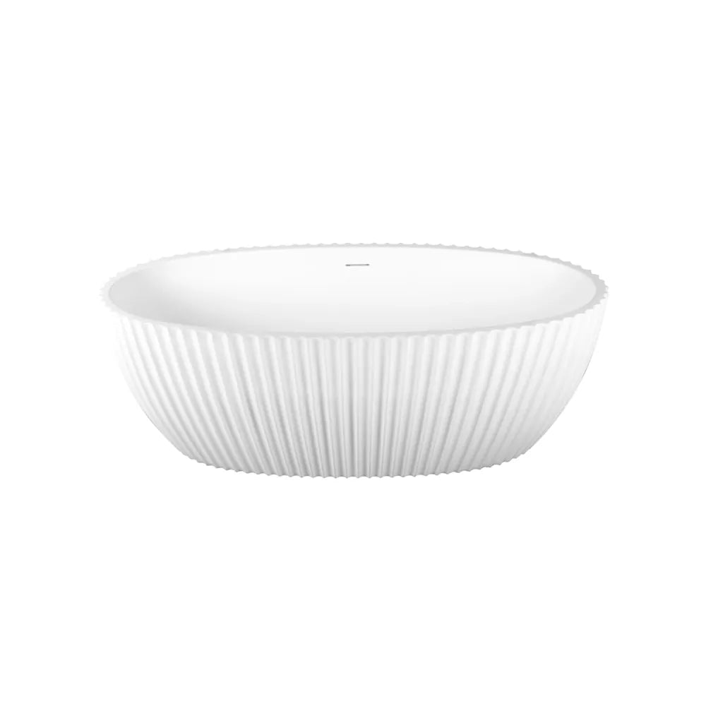 DutchLine Vrijstaand Bad Schelp - Glans Wit - 1800x800x580