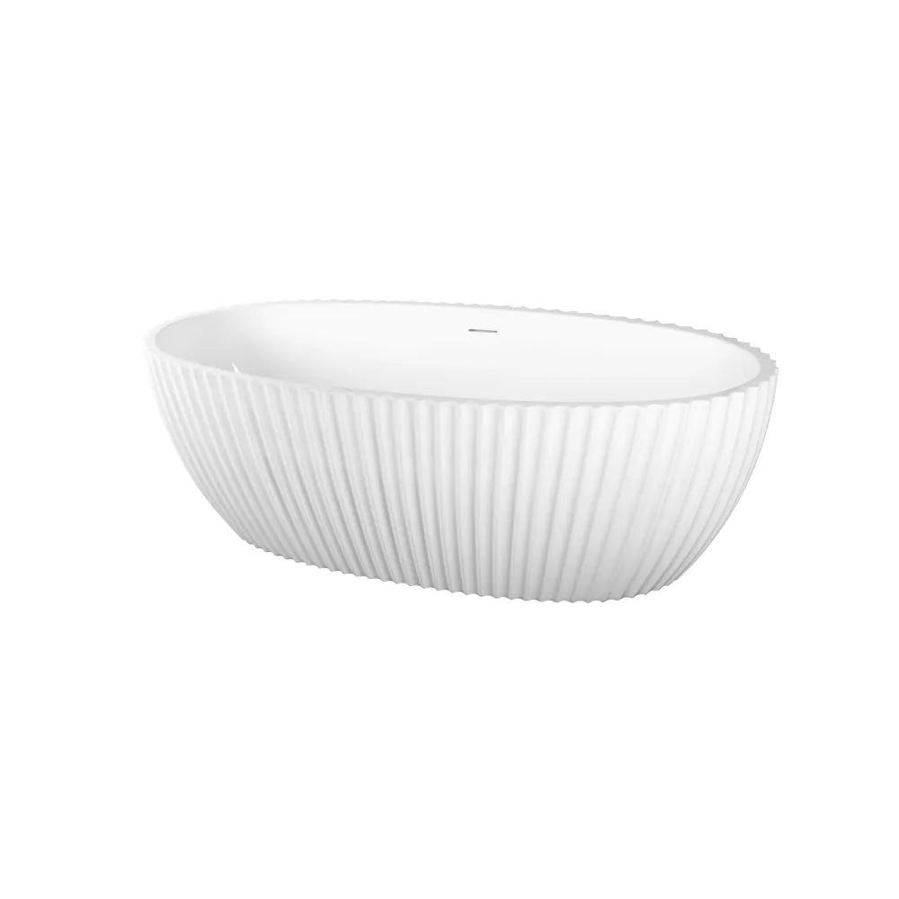 DutchLine Vrijstaand Bad Schelp - Glans Wit - 1800x800x580