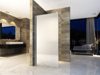 ALONI INLOOPDOUCHEWAND SPIEGELGLAS 8MM (100X200CM)