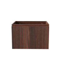 ALONI ELA WASTAFELONDERKAST - 1 LADE - GREEPLOOS - SOFT CLOSE – 60X40X45 CM - WENGE