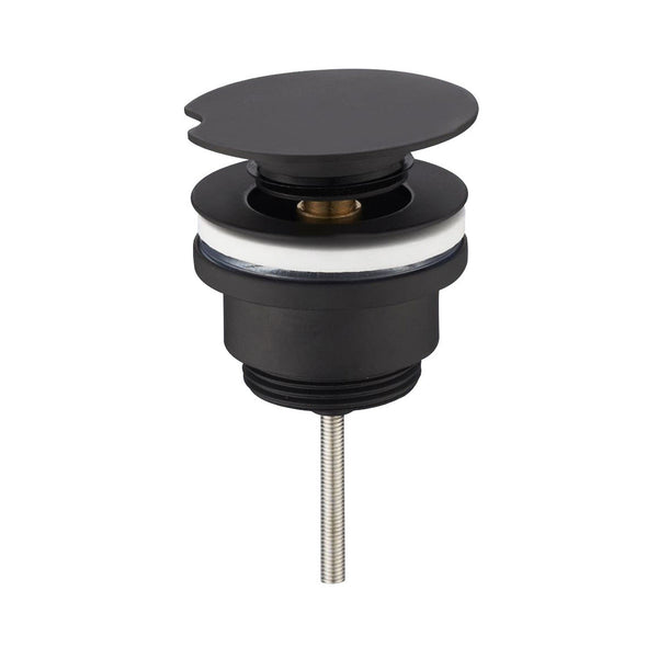 Flowe bouchon de vidange rotatif 5/4" mat noir