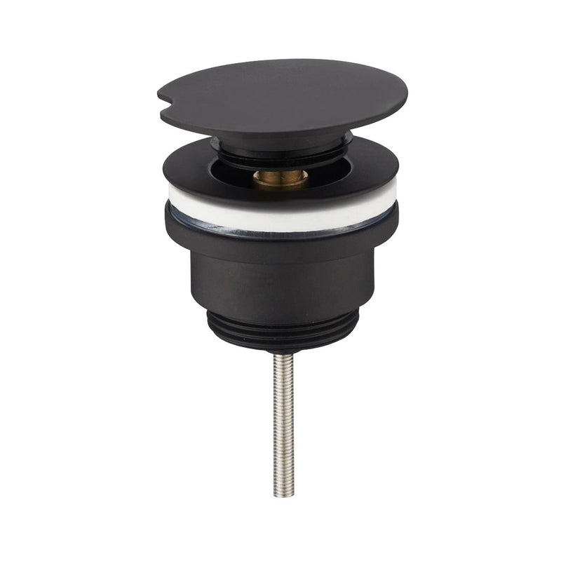 Flowe bouchon de vidange rotatif 5/4" mat noir