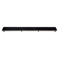 ALONI GLASROOSTER DOUCHEGOOT ZWART 100CM