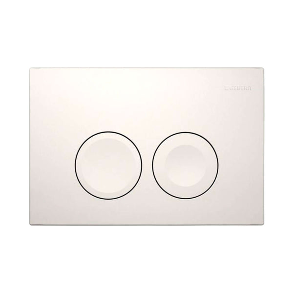 Geberit Delta-25 Plaque de commande Blanche