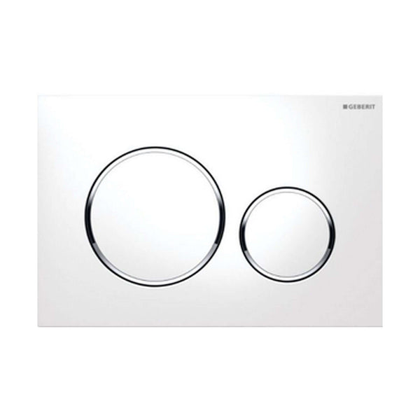 Geberit Sigma 20 plaque de commande blanc/brillant/blanc