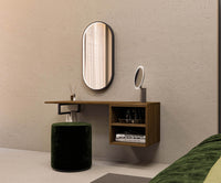 INK SP28 ovale spiegel - sfeerbeeld badkamer