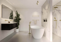 INK SP5 spiegel met LED - sfeerbeeld badkamer