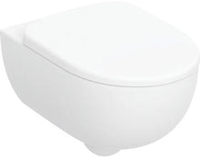 Geberit Selnova Premium Wand-WC-Set – Inklusive Softclose-Sitz – Spülrandlos – Tiefspüler – Glanzweiß – 36x53 cm