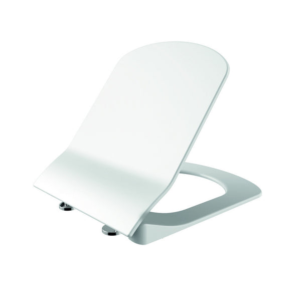 Creavit Elegant Wc - zitting - D - model - Soft Close - quick release - Duroplast - RVS scharnieren - Glanzend Wit