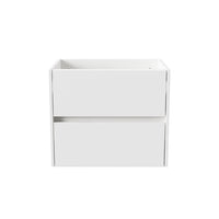 ALONI HAYAT WASTAFELONDERKAST - 2 LADES - SOFTCLOSE - GREEPLOOS - 59,5X50X45 CM - GLANZEND WIT