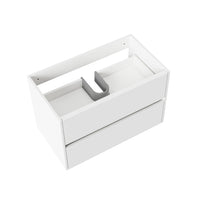 ALONI HAYAT WASTAFELONDERKAST - 2 LADES - SOFTCLOSE - GREEPLOOS - 79,5X50X45 CM - GLANZEND WIT
