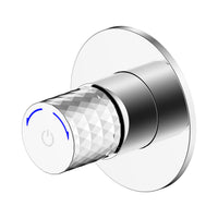 ALONI FLOW BIDETKRAAN - DRUKKNOP - KOUD WATER - INBOUW - CHROOM