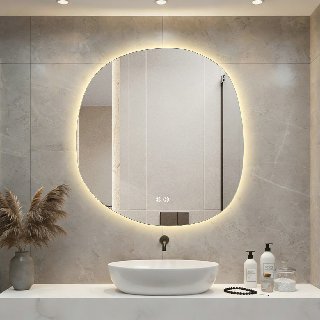 Aloni Pebble LDST8085 spiegelglas - sfeerbeeld