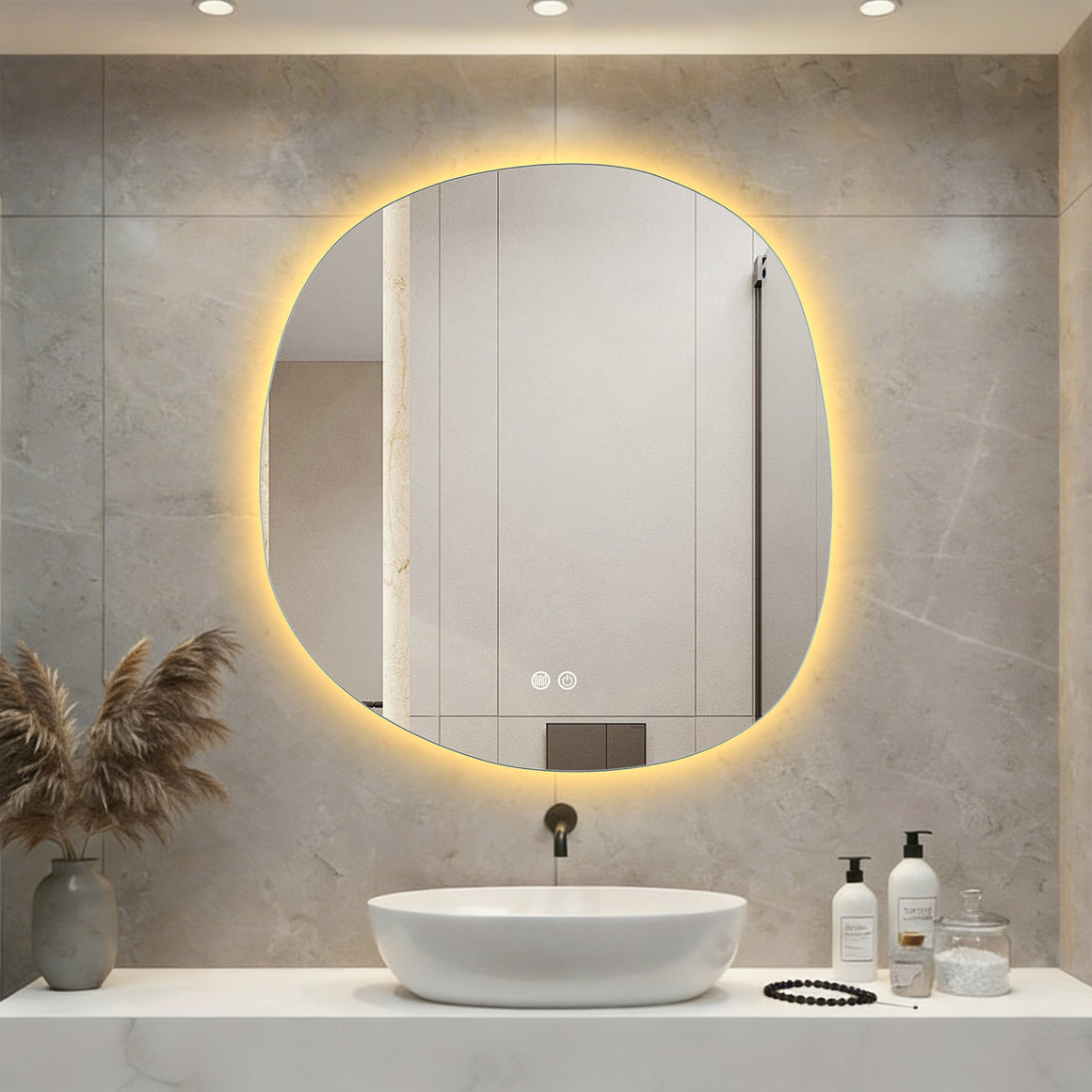 Aloni Pebble LDST8085 spiegelglas - tweede sfeerbeeld