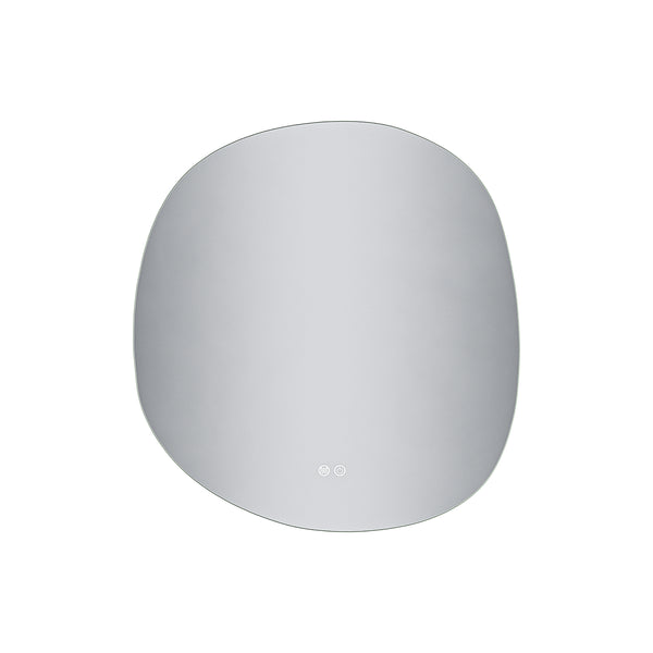 Aloni Pebble LED Spiegel - 80 × 85 cm