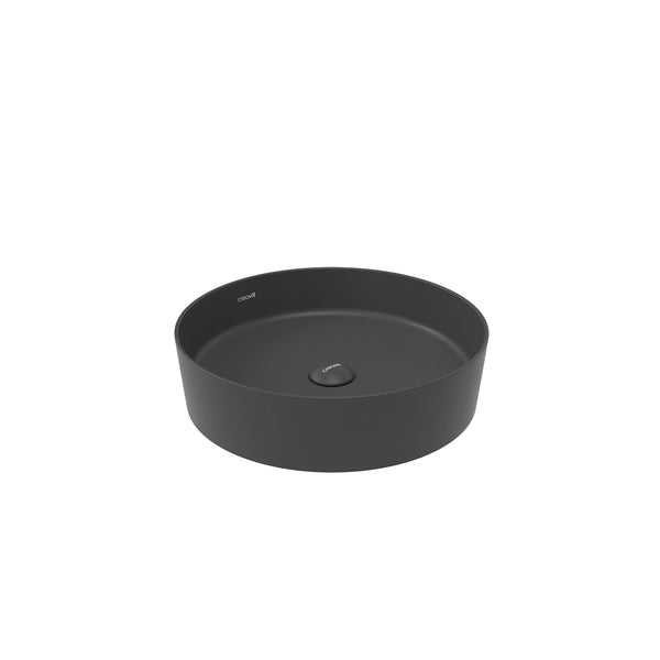 Creavit Loop Opbouw Waskom (45 cm) - Mat Antraciet