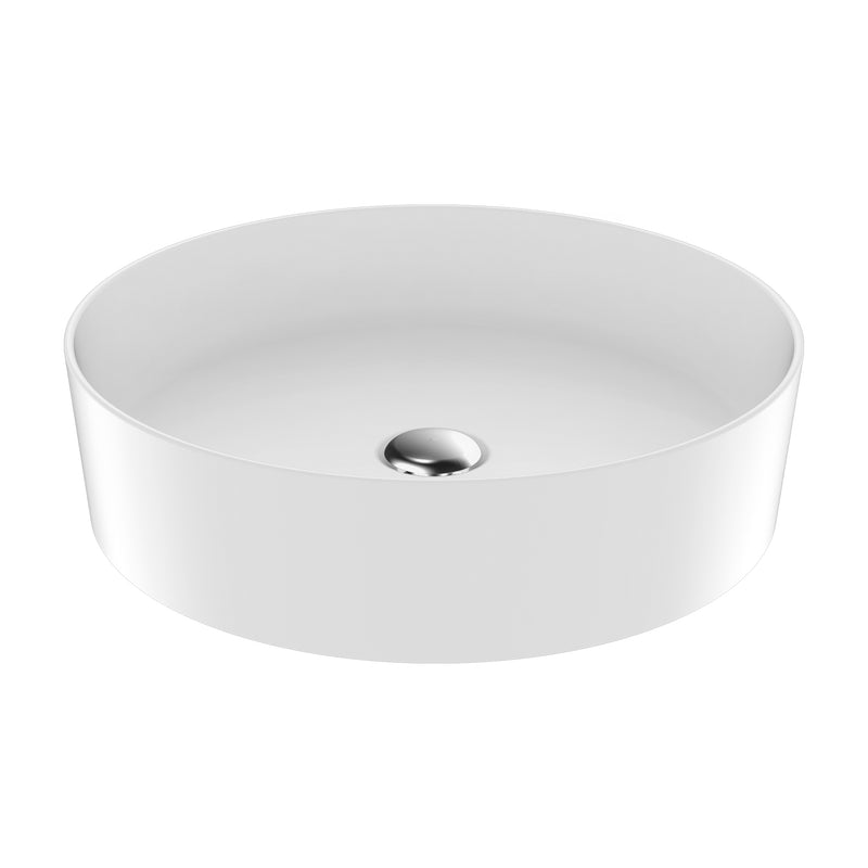 CREAVIT Loop Opbouw Waskom (45CM) - Mat Wit