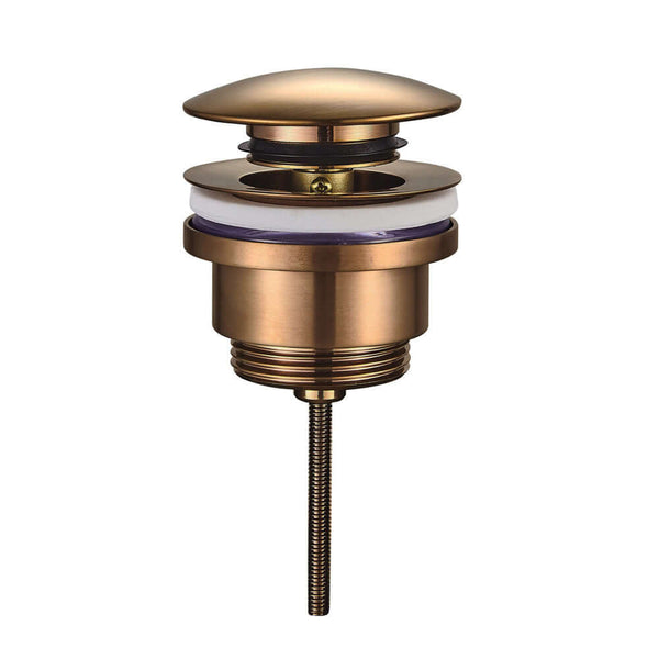 Modèle bas Clickwaste Luxe Wiesbaden 5/4" en bronze cuivré brossé