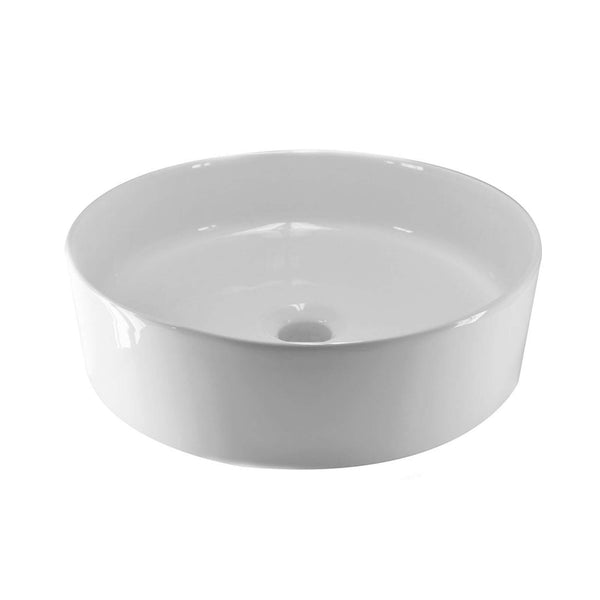 Link Design Lavabo Rond Wiesbaden Diamètre 40Cm en Blanc