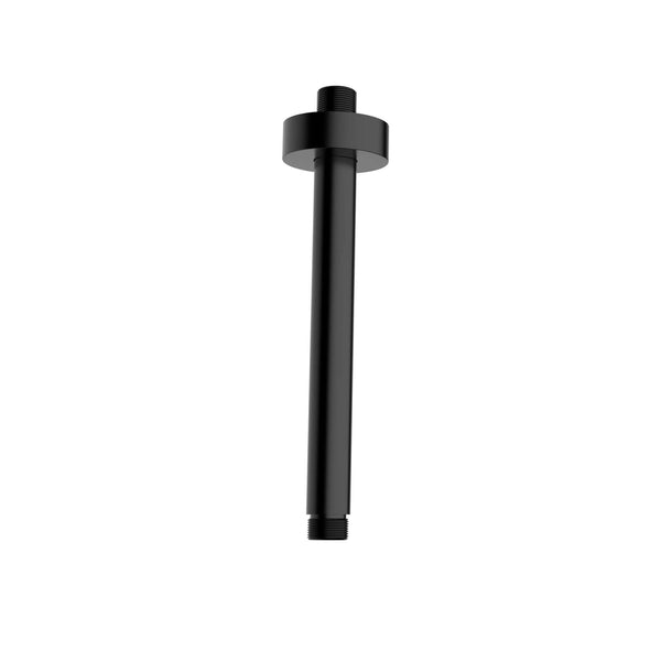 Luxe Ronde Plafondmontage Douchearm Wiesbaden 20 cm Mat Noir