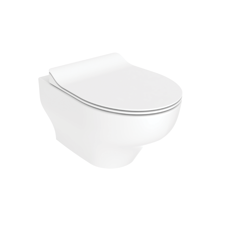 Creavit Ness NS323 hangtoilet glanzend wit