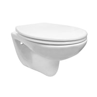 Neptunus 2.0 toilette suspendue sans rebord avec abattant de toilette Neptunus 2.0 brillant blanc