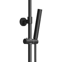 ALONI OPTIMA RONDO REGENDOUCHESET - THERMOSTATISCH - OPBOUW - BELGAQUA - MAT ZWART