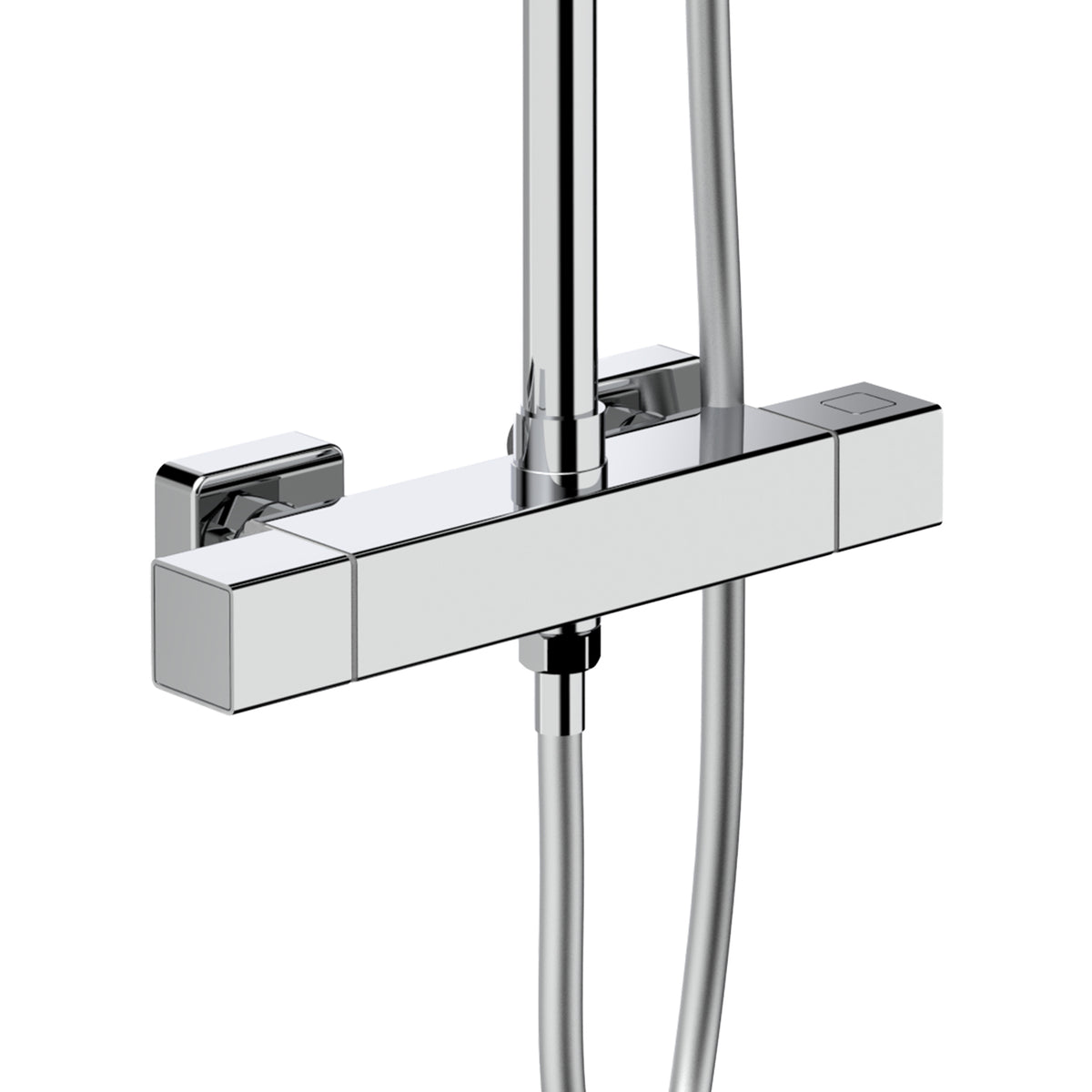 ALONI OPTIMA QUADRO REGENDOUCHESET - THERMOSTATISCH - OPBOUW - BELGAQUA - CHROOM