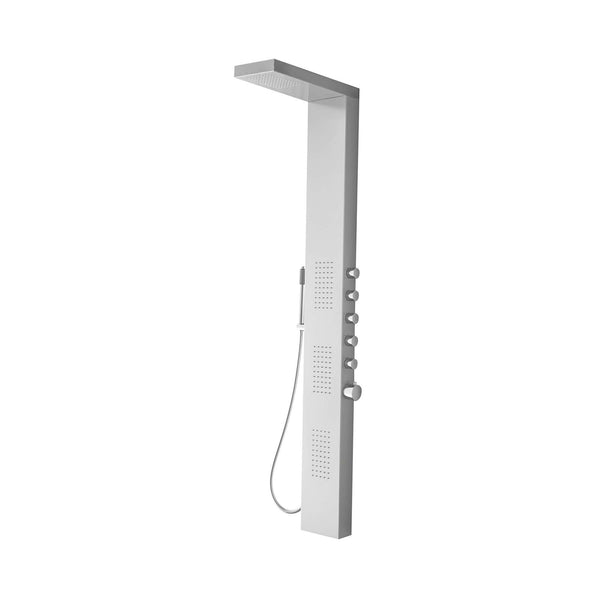 Douche colonne Ohio RVS Wiesbaden avec robinet thermostatique