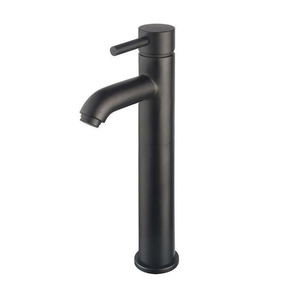 Robinet mitigeur de lavabo Opbouw Cadence haut mat noir, Wiesbaden