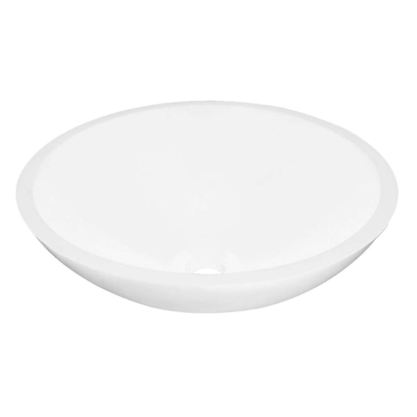 Montage en surface Vasque Solid Surface Wiesbaden Rond 43X43X13 Cm