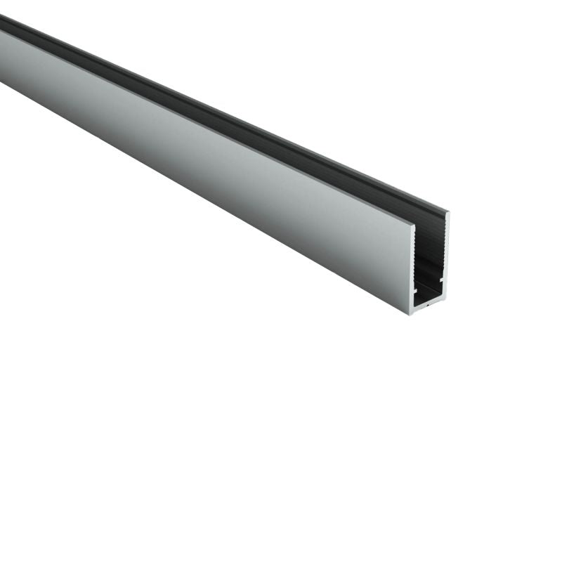 ALONI MUURPROFIEL VOOR DOUCHEWAND - 200 CM - CHROOM - detailafbeelding