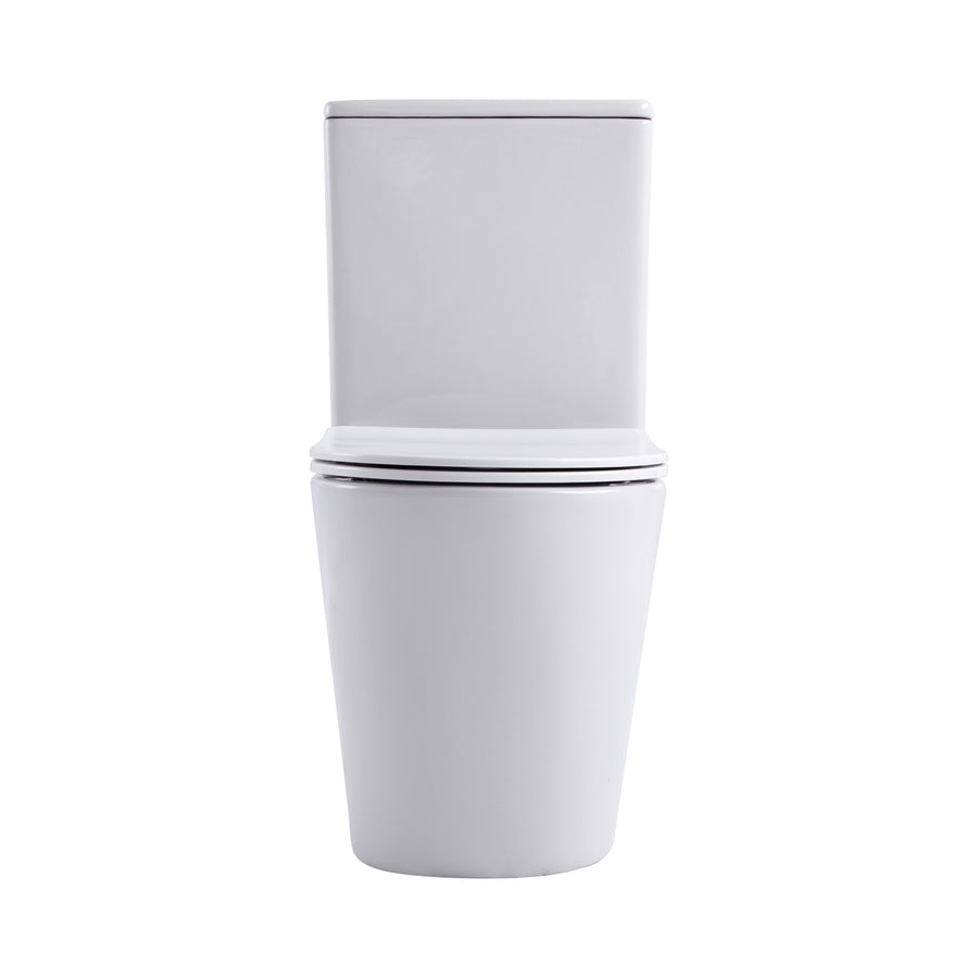 Aloni PRO3027 Duoblok - Staand Toilet - met Reservoir - met Spoelmechanisme - Dubbele Spoeling 4/6L - met Zitting