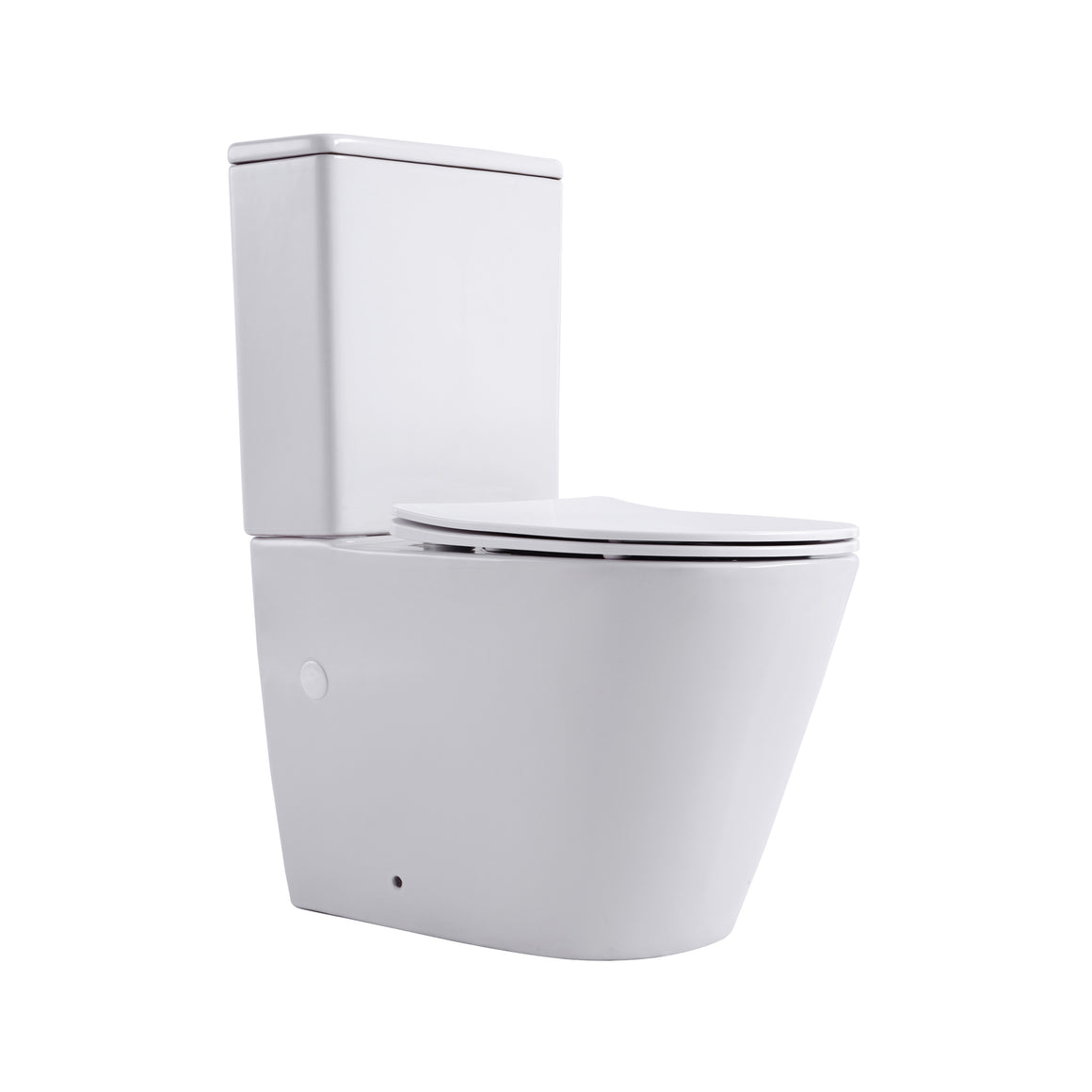 Aloni PRO3027 Duoblok - Staand Toilet - met Reservoir - met Spoelmechanisme - Dubbele Spoeling 4/6L - met Zitting