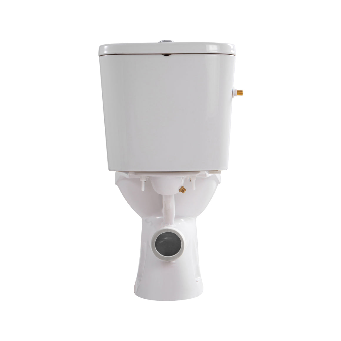 Aloni PRO5027 Duoblok - Staand Toilet met Bidet - Randloos - P-Trap - Muuruitlaat - met Reservoir - met Spoelmechanisme