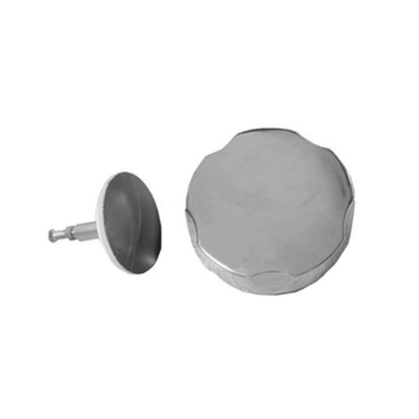 Rezo partie de finition évacuation de baignoire avec trop-plein prolongé chrome