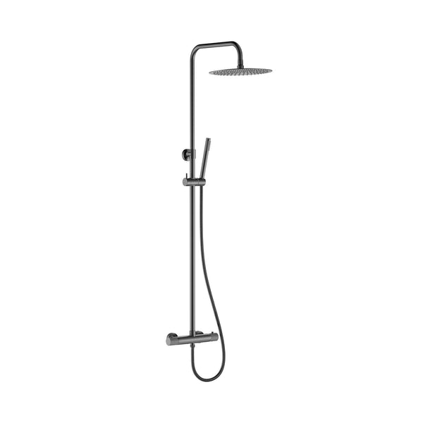 Ribbd Aufbau Regenduschset Wiesbaden Gunmetal