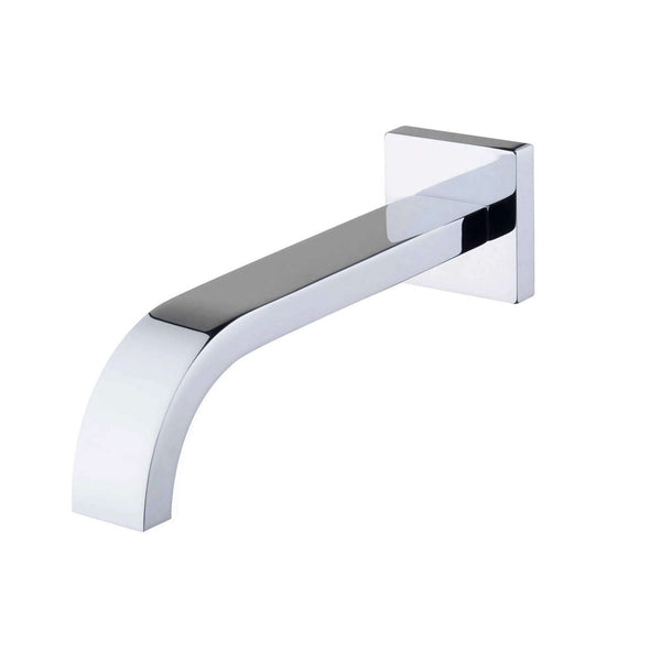 Rombo baduitloop carré 25 cm 1/2'' chrome