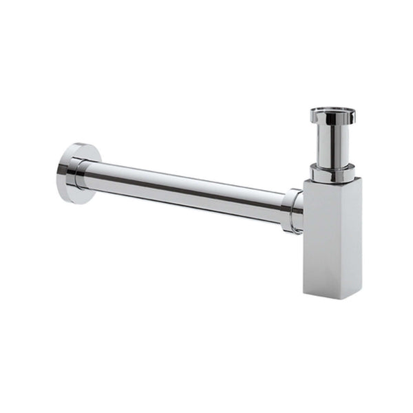 Rombo Siphon Vierkant 5/4" x 32 mm Chrom