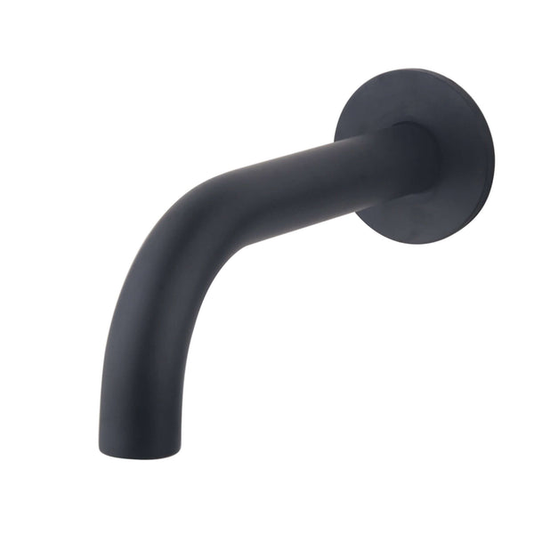Ronde bec encastré Wiesbaden 20 cm mat noir