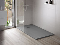 ALONI MADISON DOUCHEBAK - COMPOSIET - 100X100X3CM - MAT GRIJS