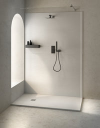 ALONI MADISON DOUCHEBAK - COMPOSIET - 100X100X3CM - MAT WIT