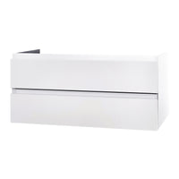 ALONI SALLY ONDERKAST (120CM) - WIT GLOSSY
