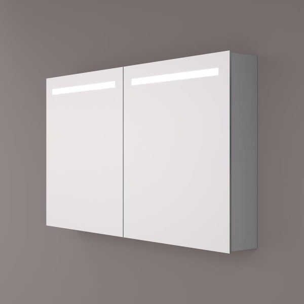 Hipp Design SPK 51000 spiegelkast met horizontale LED banen en spiegelverwarming