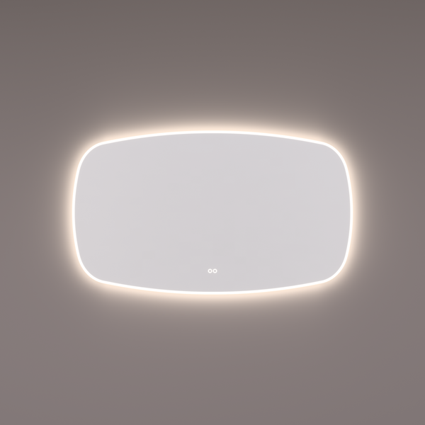 Hipp Design SPV 19000 Deens ovale spiegel met directe en indirecte kleurenwissel verlichting en verwarming