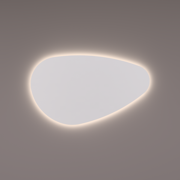 Hipp Design Spiegel SPV B03 Organisch met verlichting en verwarming